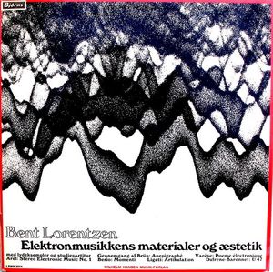 Elektronmusikkens materialer og æstetik