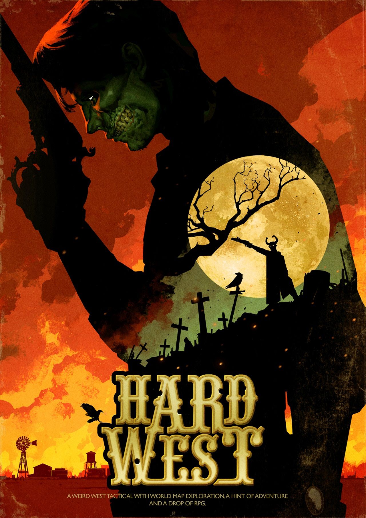 Hard west прохождение могила евангелистов