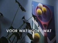 Voor wat hoort wat