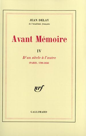 Avant Mémoire, tome 4