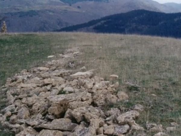 Hilltop with Clouds