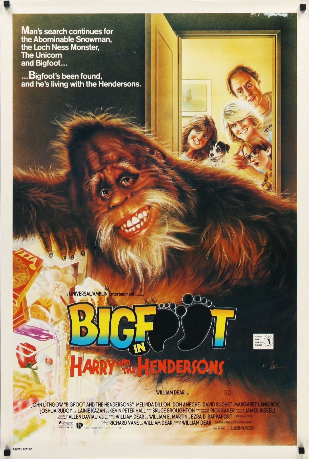 Affiches, posters et images de Bigfoot et les Henderson (1987)