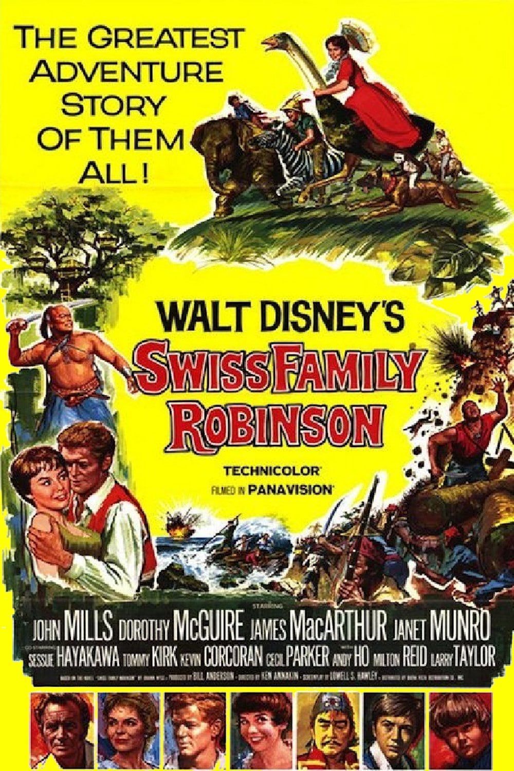 Les Robinsons Des Mers Du Sud Les Robinsons des Mers du Sud - Film (1960) - SensCritique