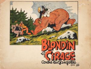 Blondin et Cirage contre les gangsters - Blondin et Cirage, tome 2