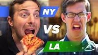 The Try Guys Try To Find The Best Pizza • NY Vs. LA
