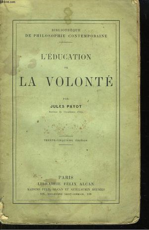 L'éducation de la volonté