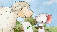 Tilda Paints a Sheep