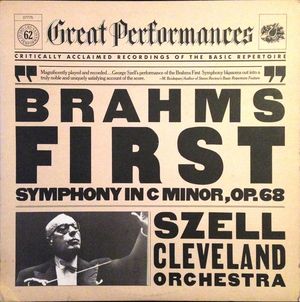 Brahms First Symphony In C Minor, Op. 68