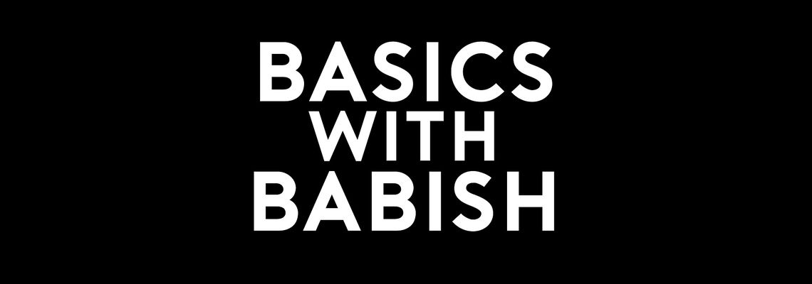 Cover Basics with Babish