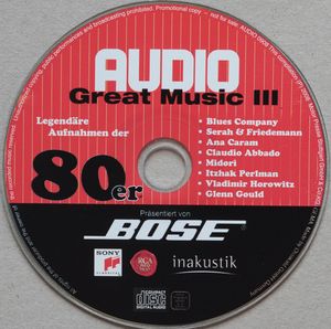 Great Music, Vol. III – Legendäre Aufnahmen der 80er