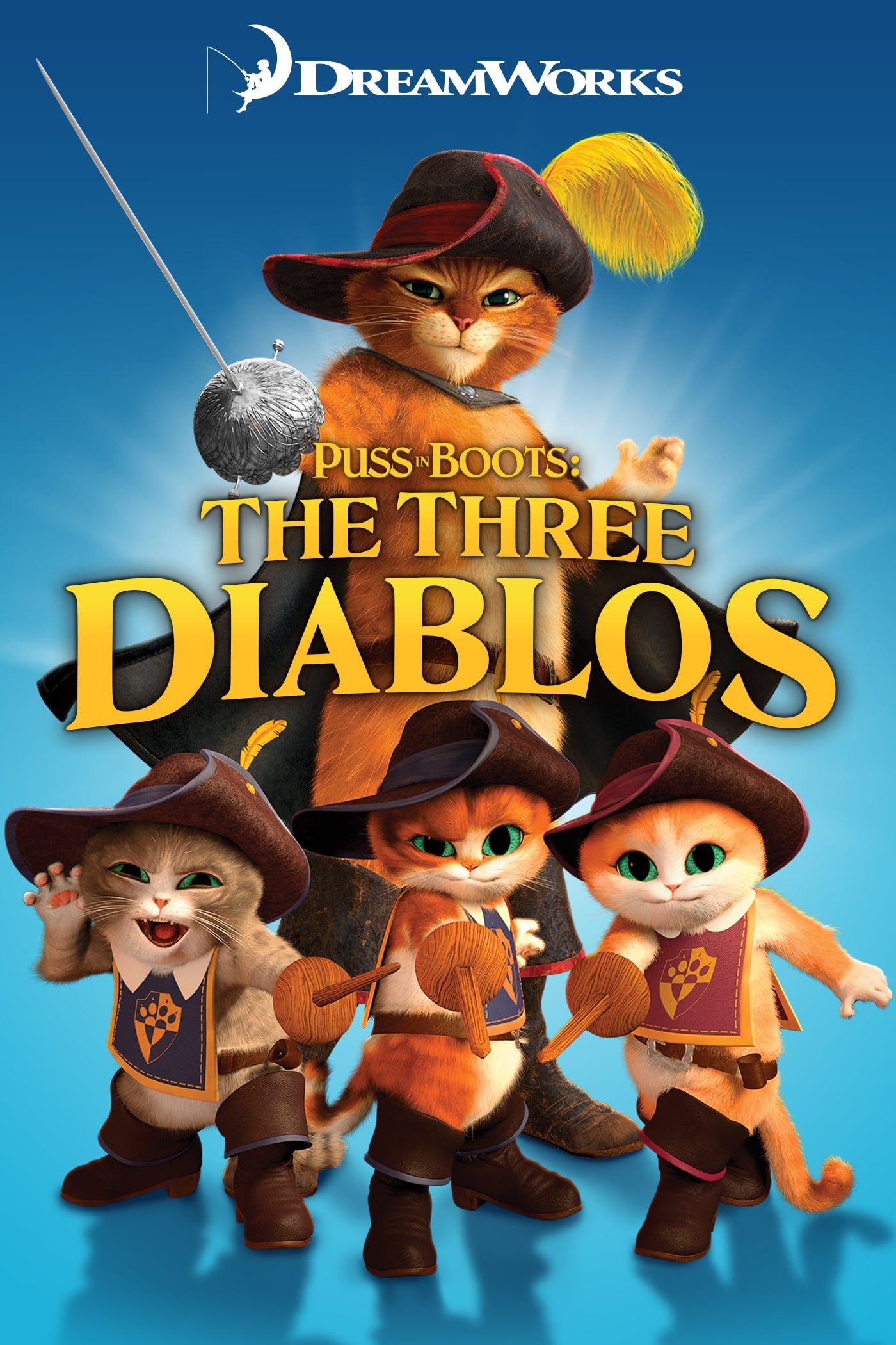 Le Chat Potte Les Trois Diablos Affiches, posters et images de Le Chat Potté : Les Trois... (2012)