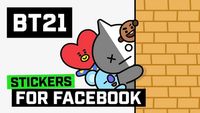 UNIVERSTAR BT21 makes its debut on Facebook!