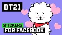 Stickers For Facebook : Love & Peace