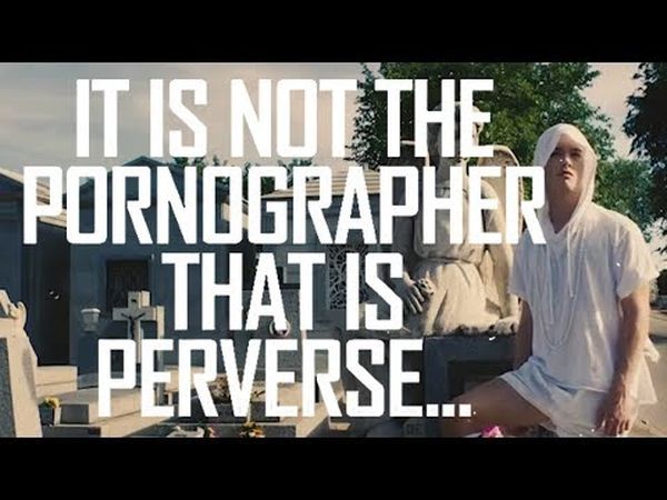 It is not the pornographer that is perverse