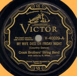 My Wife Died On Friday Night / Jobbin Gettin' There (Single)