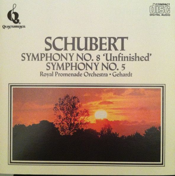 Symphony No. 8 "Unfinished" / Symphony No. 5 - SensCritique