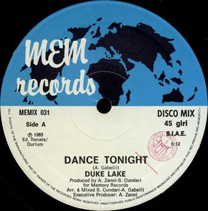 Dance Tonight (Single)