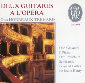 Deux guitares à l'opéra