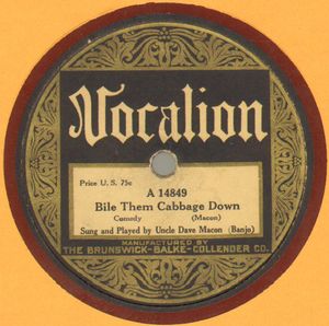 Bile Them Cabbage Down / Down by the River (Single)