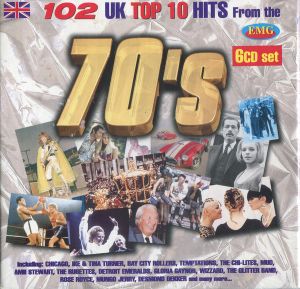 102 UK Top 10 Hits From the 70’s