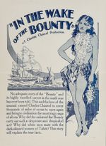 Affiche In the Wake of the Bounty
