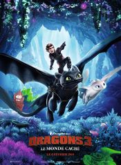 Affiche Dragons 3 : Le Monde caché Affiche Dragons 3 : Le Monde caché