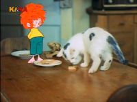 Pumuckl und die Katze