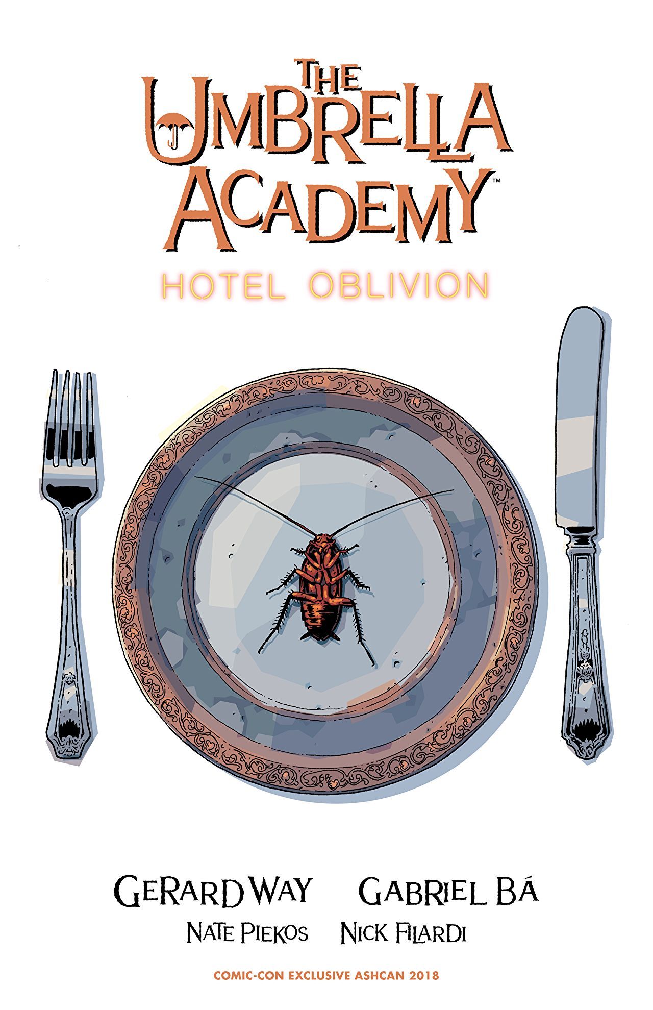 Hôtel Oblivion Umbrella Academy, tome 3 Gabriel Bà et Gerard Way