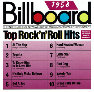 Billboard Top Rock’n’Roll Hits: 1958