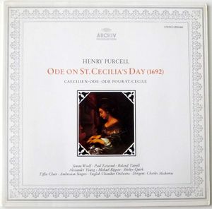 Ode On St. Cecilia’s Day (1692)