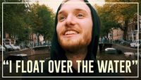 Bastiaan eats truffles on a boat in Amsterdam | Drugslab