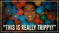 Dzifa takes Ketamine in an indoor playground | Drugslab
