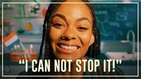 Dzifa can't sit still after she uses Cocaine | Drugslab