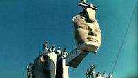 1964. Les temples d'Abou Simbel sauvés des eaux
