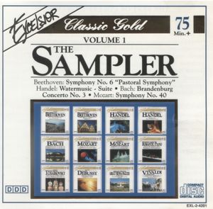 The Sampler, Volume 1: Beethoven: Symphony no. 6 “Pastoral Symphony” / Handel: Watermusic - Suite / Bach: Brandenburg Concerto n