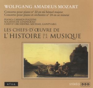 Concerto pour piano no. 22 en mi bémol majeur / Concerto pour piano et orchestre no 24 en ut mineur