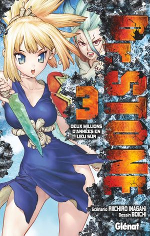 Deux millions d'années en lieu sûr - Dr. Stone, tome 3