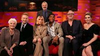 Judi Dench, Kenneth Branagh, Anthony Joshua, Noomi Rapace, Greg Davies, Claire Richards