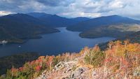 Lake Shikaribetsu from Autumn to Winter