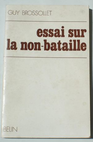 Essai sur la non-bataille