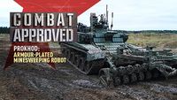 Prokhod: Armour-Plated Minesweeping Robot