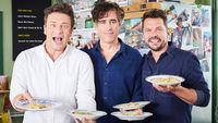 Stephen Mangan & Fresh Pasta Ravioli