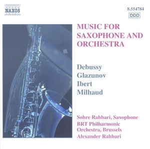 Concerto for alto saxophone and string orchestra in E-flat major, op. 109