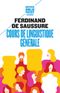 Cours de linguistique générale