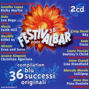 38º Festivalbar 2001: Compilation blu