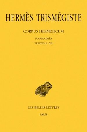 Corpus Hermeticum, tome I