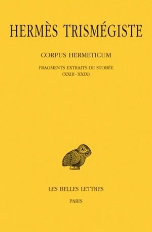 Corpus Hermeticum, tome III