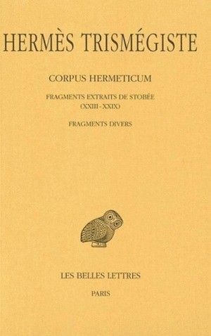 Corpus Hermeticum, tome IV