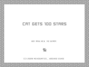 CAT GETS 100 STARS