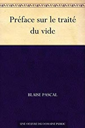 Préface pour un traité du vide